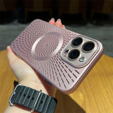 Summer Cool Breathable Magnetic Case for iPhone