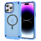 Translucent Hybrid Armor Shockproof Case For iPhone