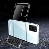 Transparent PC Hard Borderless Phone Case For Samsung