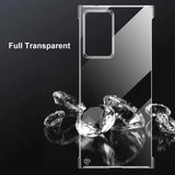 Transparent PC Hard Borderless Phone Case For Samsung