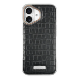 Ultrathin Borderless Crocodile Texture Leather  Phone Case for iPhone