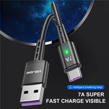 7A Fast Charging Cable For Type C