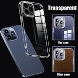 Ultra Thin High Transparent Hard PC Case For iPhone