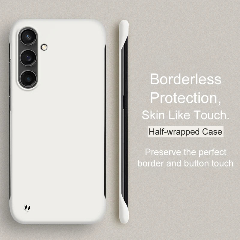 Ultra Thin Matte Borderless Case For Samsung