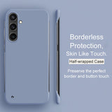 Ultra Thin Matte Borderless Case For Samsung