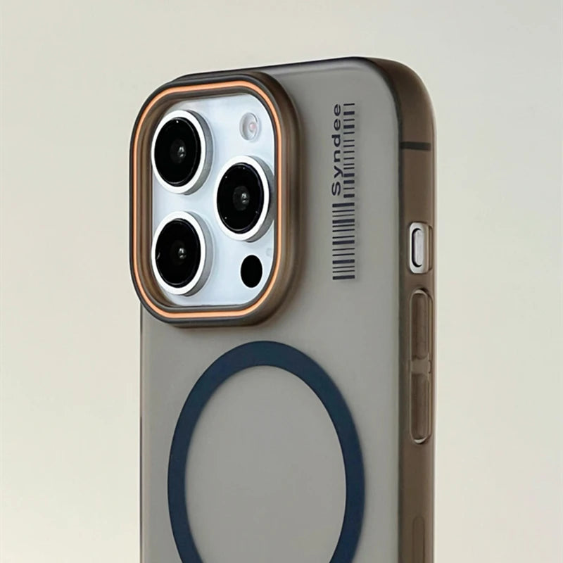 Luxury Magnetic Wireless Charge Case For iPhone