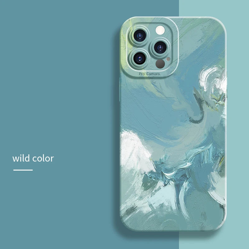 Watercolor Painting Case For iPhone