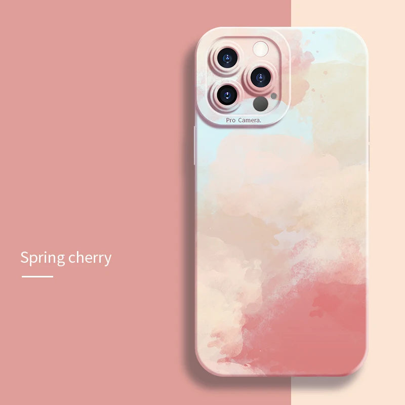 Watercolor Painting Case For iPhone