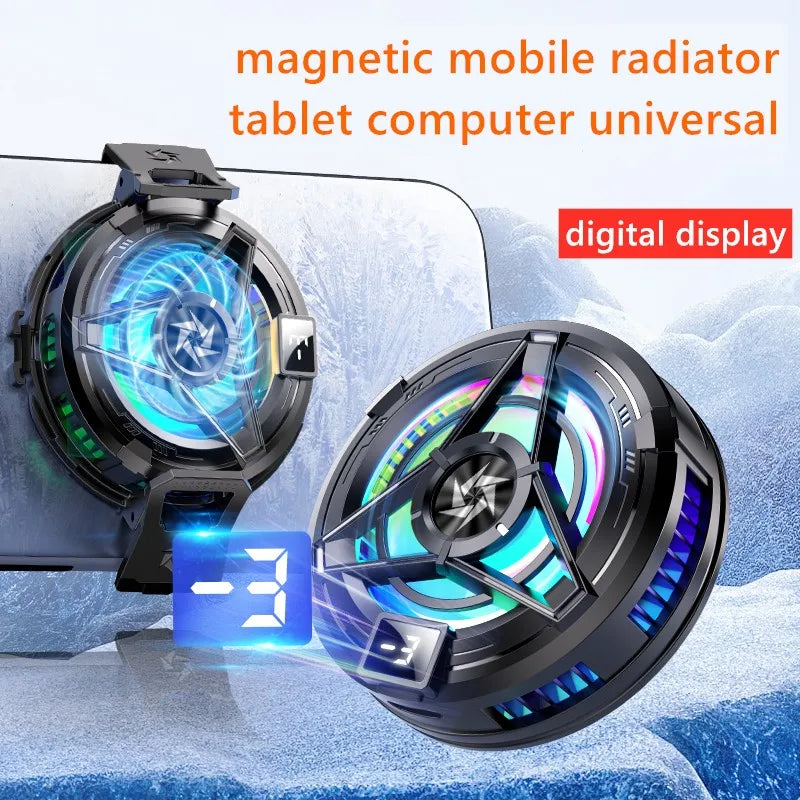 Wireless charging magnetic Phone cooler for iPhone