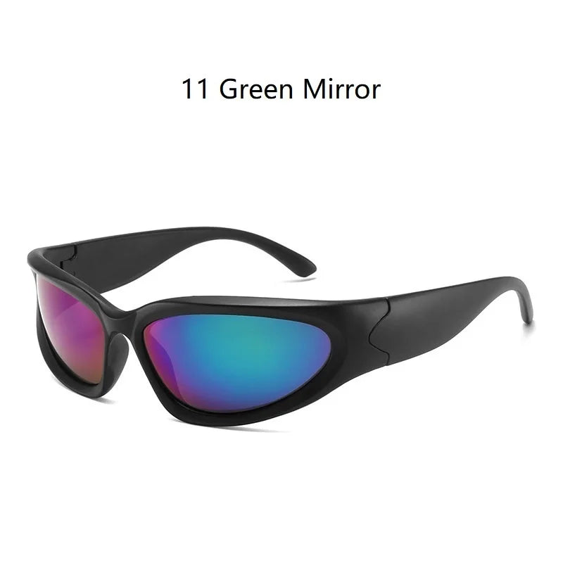 Y2k New Punk Sports Sunglasses For Men Women UV400 Goggle