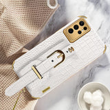 Crocodile Pattern Leather Phone Case For Samsung
