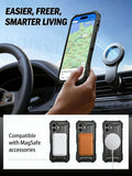 Magnetic Full Body Shockproof Protective Case For iPhone