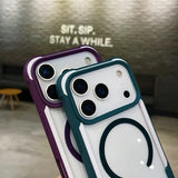 Panda Design Magnetic Transparent Phone Case For iPhone