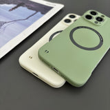Ultra Thin Hard PC Magnetic Frameless Phone Case For Samsung