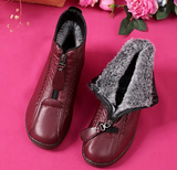 【35-42】Handmade Italian Women's Non-Slip Genuine Leather Ankle Boots