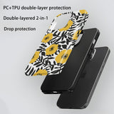 Yellow Flower Magnetic Phone Case for Samsung