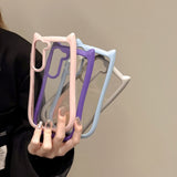 Cat Ear Acrylic Phone Case for Samsung