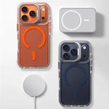 Magnetic Charging Lens Protect Stand Shockproof Case for iPhone