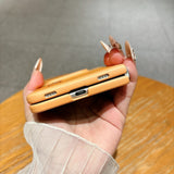 Litchi Grain Kickstand Full Coverage Shockproof Case for iPhone Duo