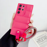 Wrist Chain Strap Phone Case for Samsung