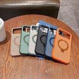 Cooling Magnetic Charging Rotating Stand Case for iPhone