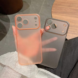 Ultra-Thin Matte Shockproof Case for iPhone