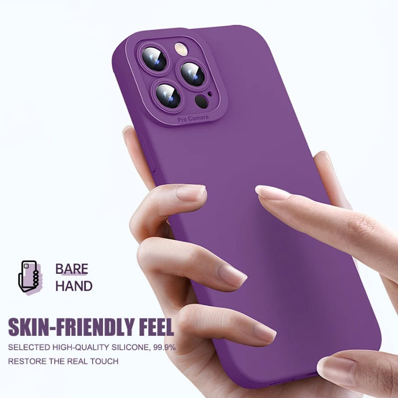 Liquid Silicone Shockproof Case For iPhone