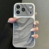 Water Ripple Texture Shockproof Case for iPhone