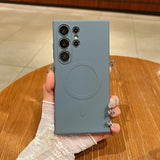 Liquid Silicone TPU Magnetic Shockproof Soft Case for Samsung