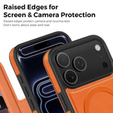 Business Magnetic Flip Leather Shockproof Case for iPhone