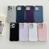 Liquid Silicone Wireless Magnetic Charging Cover for iPhone