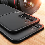 Leather Texture Magnetic Case For Samsung