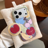 Summer Graffiti Magnetic Stand Case for iPhone