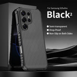 Premium Vertical Stripe Design Shockproof Phone Case for Samsung