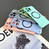 Ultra Thin Hard PC Magnetic Frameless Case for iPhone