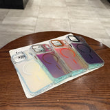 Color-Shifting Lens Kickstand Magnetic Case for iPhone