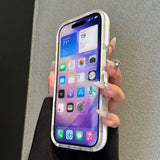 Magnetic Shockproof Case with Lens Film & Lens Holder for iPhone