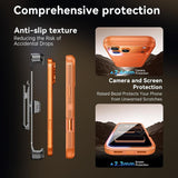 Frosted Magnetic Shockproof with Belt Clip Case for iPhone