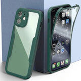 360 Full Body Protection Transparent Case for iPhone