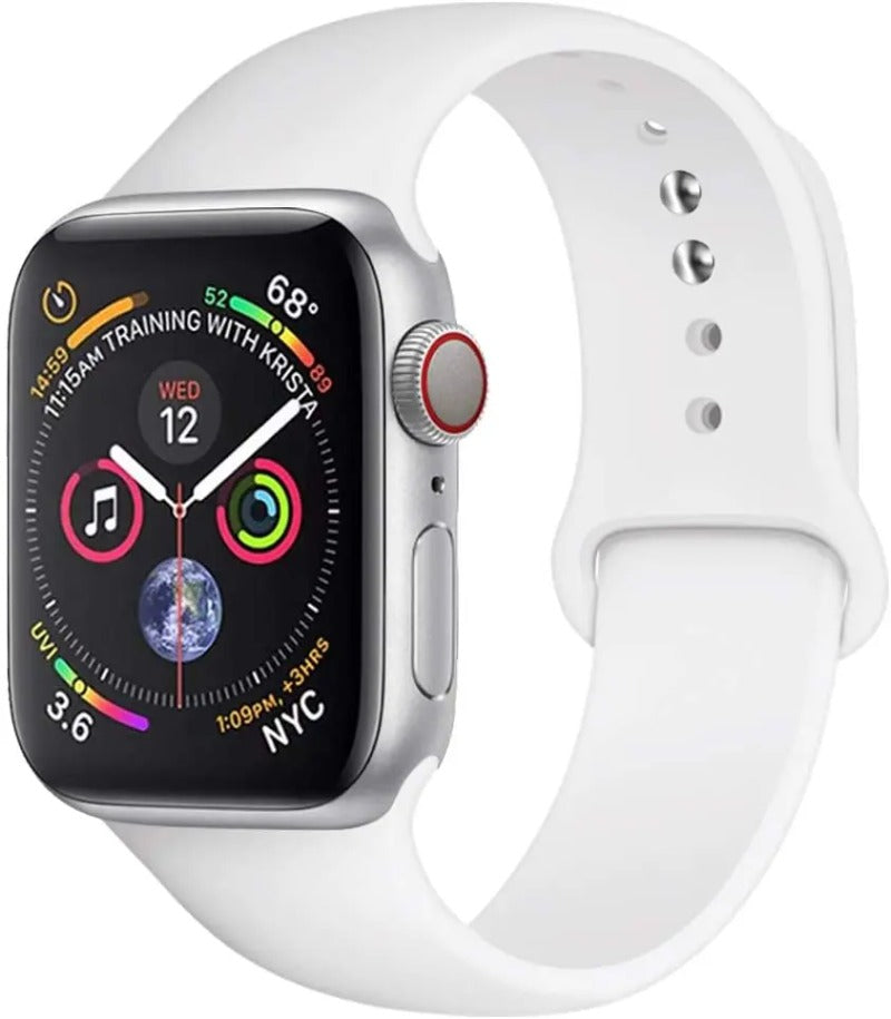 Silicone Strap For Apple Watch band