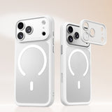 Removable Lens Matte Anti-Fingerprint Case for iPhone