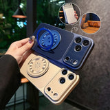 360° Rotatable Magnetic Stand Shockproof Case for iPhone