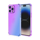 New Cool Gradient Color Four-Corner Shockproof Phone Case for IPhone