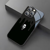 Screaming Ghost Face Mirror Case for iPhone