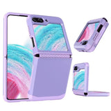 Telescopic Hinge Silicone Shockproof Case For Samsung Z Flip