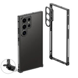 Aluminum Alloy Frame Bumper Metal Lens Phone Case for Samsung