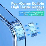 Magnetic Transparent Airbag Protective Phone Case for IPhone
