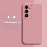 Liquid Silicone Silky Smooth Classic Phone Case for Samsung