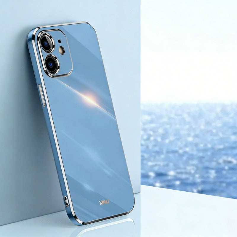 Silicone Shockproof Electroplated Phone Case for Samsung