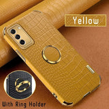 Crocodile Pattern Leather Phone Case For Samsung